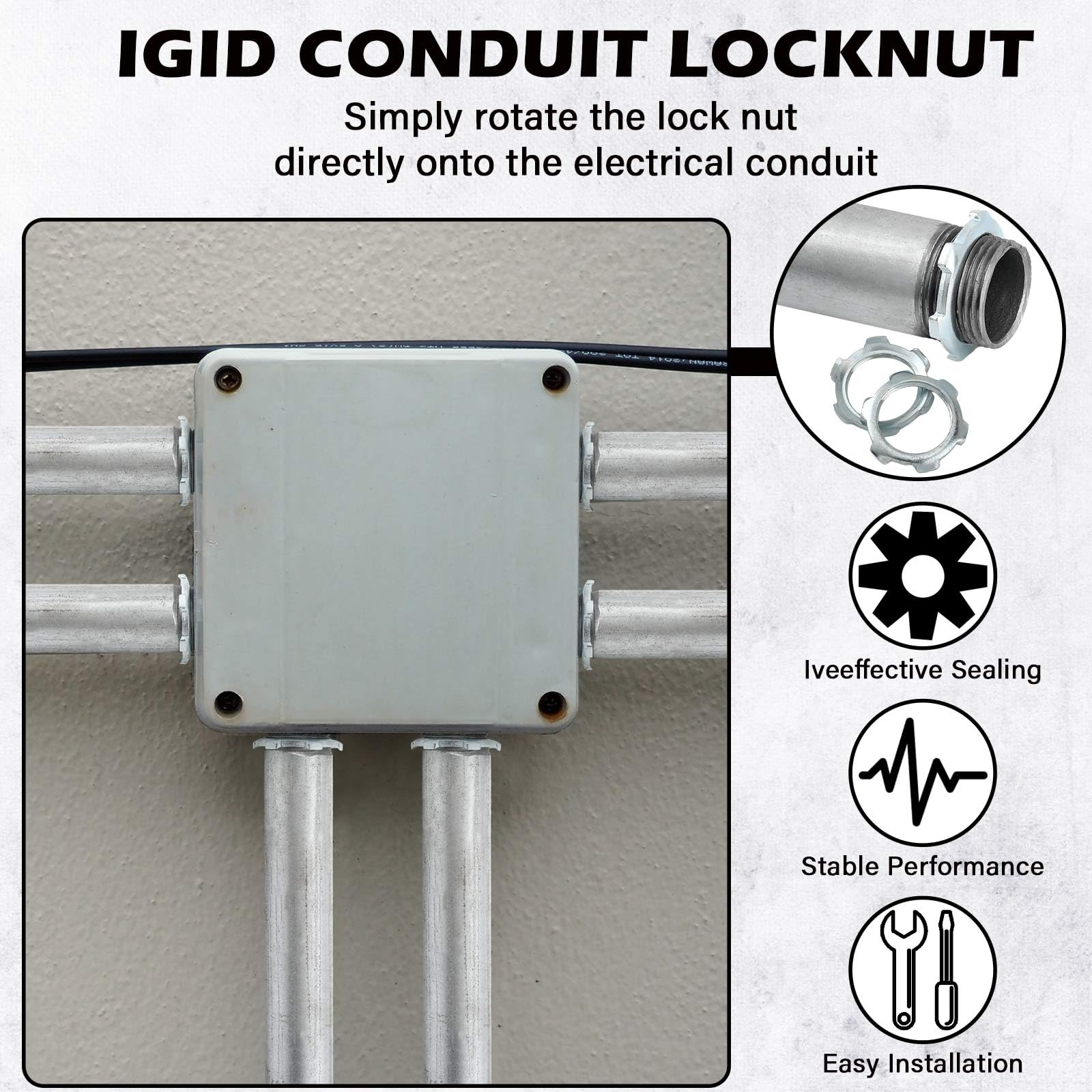 Rigid Lock Nut 1-1/4 "
