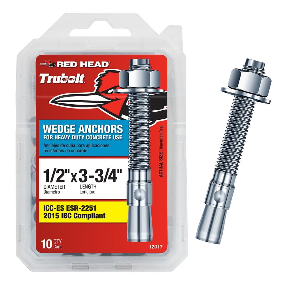 Wedge Anchor 1/2 x 2- 3/4