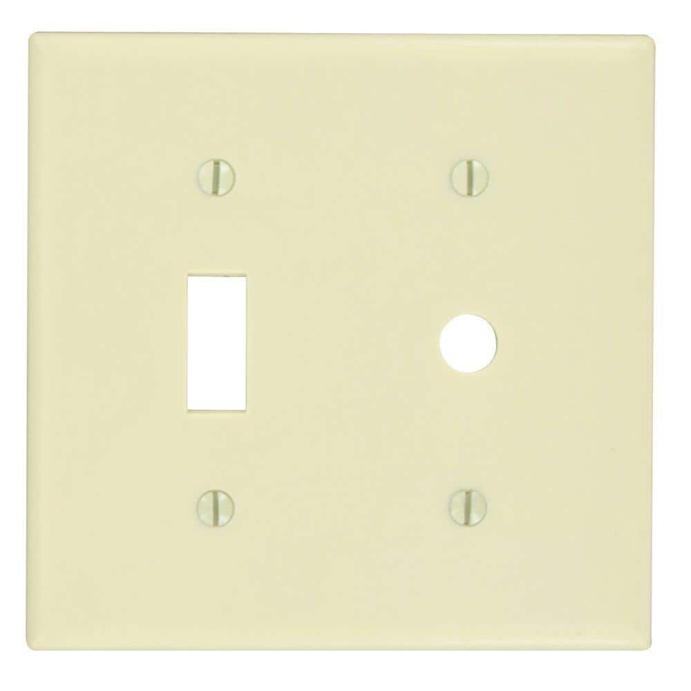 Plate 2x4 Telefono Ivory