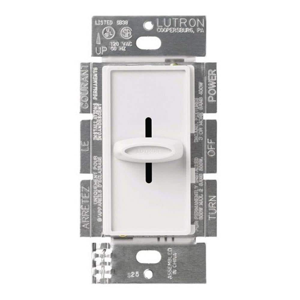 Dimmer Slide Deco Lado WH