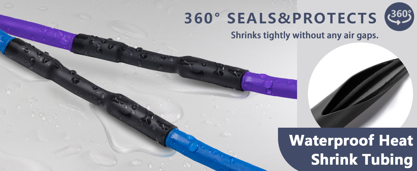 GB Heat Shrink Tubing 1/8 4''L