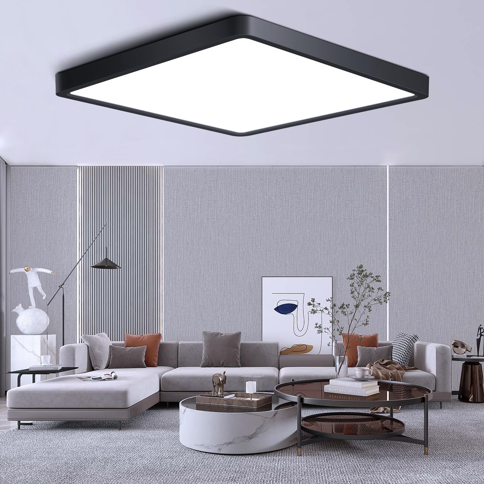 LED 7'' Ceiling Square Lamp 12