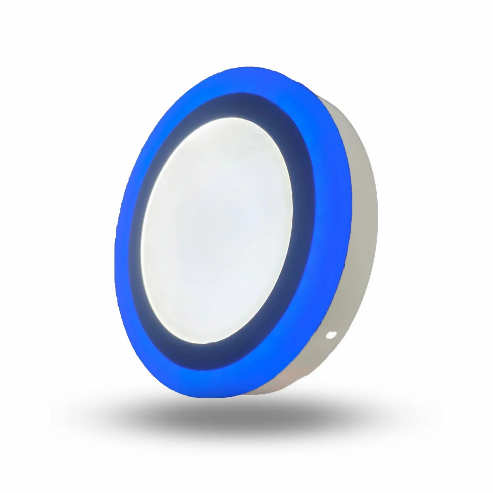 Round LED Panel 6w WH/BL