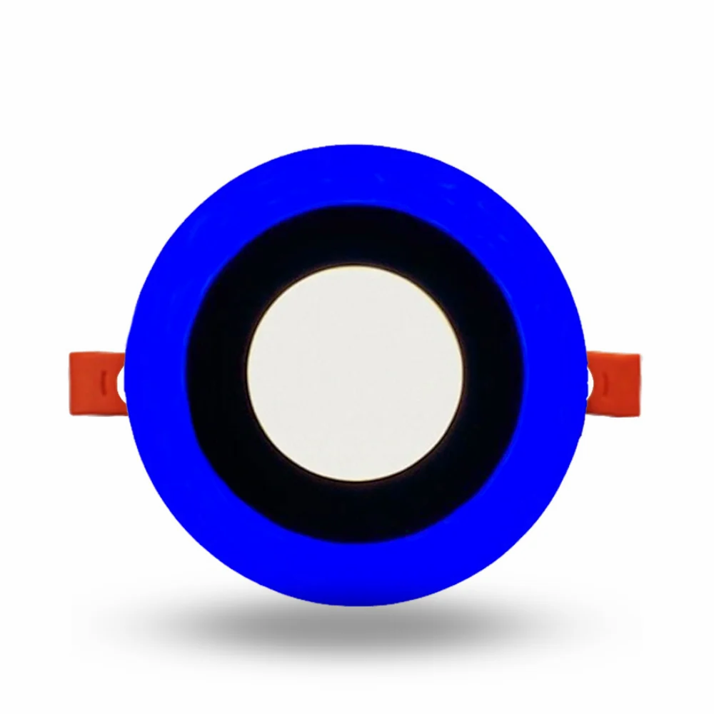 Round LED Panel 6w WH/BL