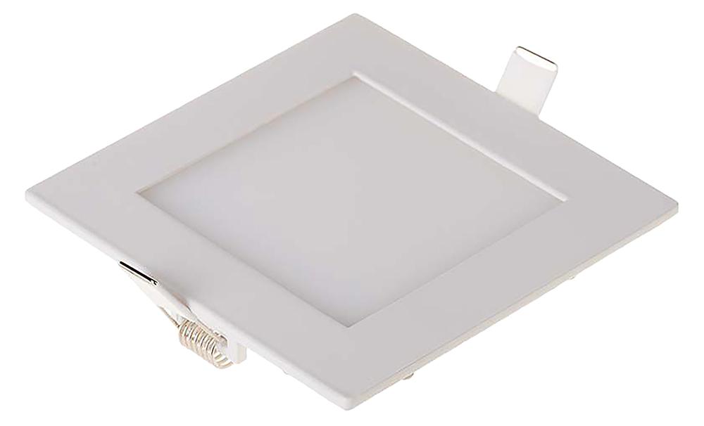 Square LED Panel 6w WH/BL