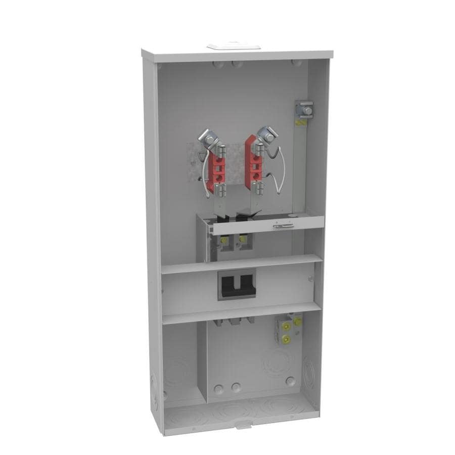 M BASE 200A 1P 120/240 SSTEEL