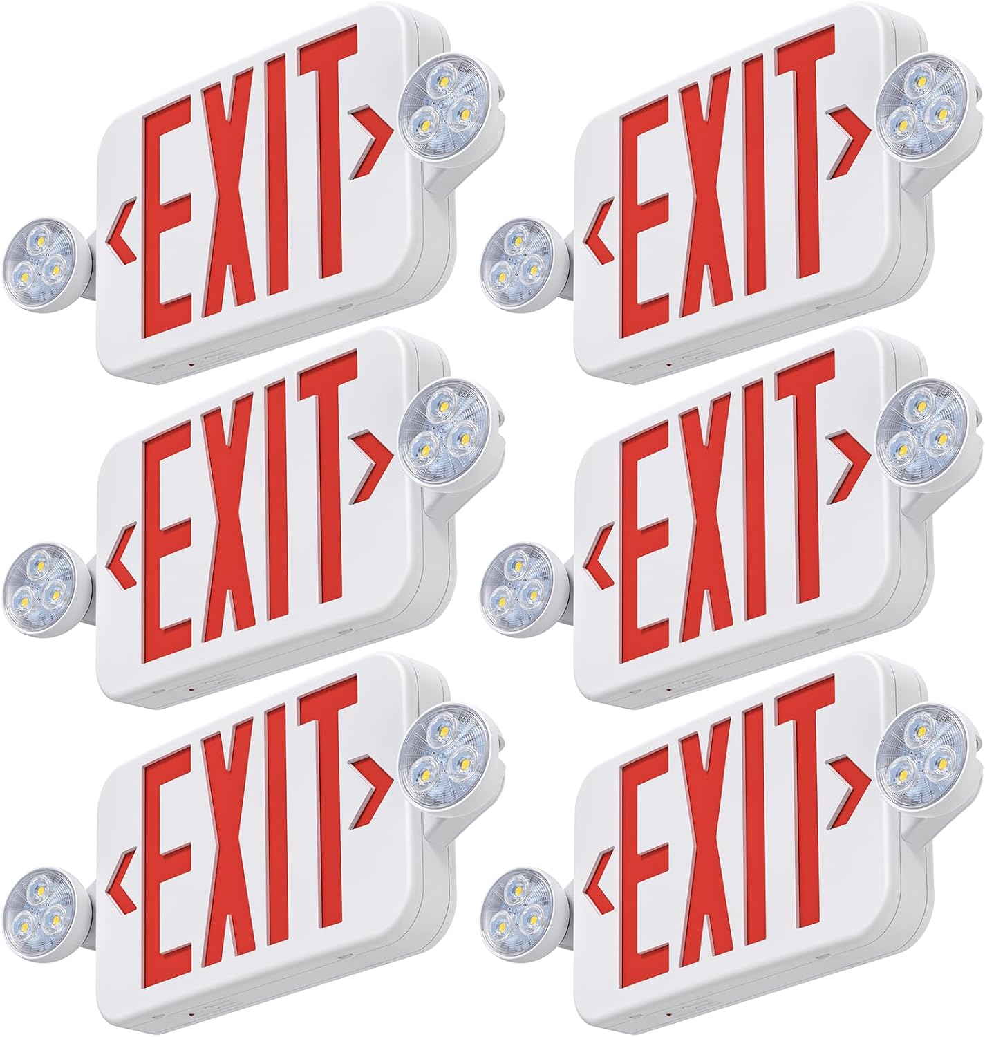 AL Exit Sign w/Emerg Combo