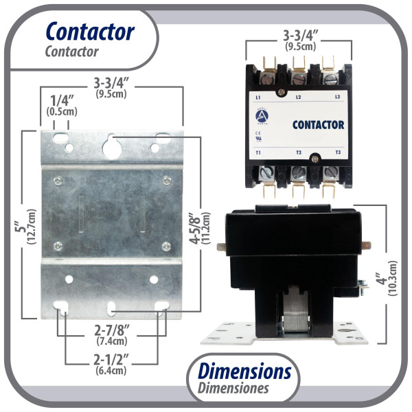 Contactor 75A/3P/120V Ever