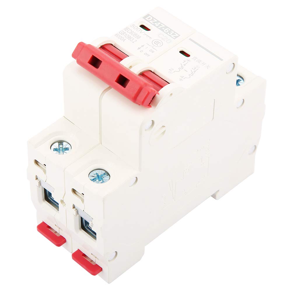 Breaker DC Sencillo 20A/500V
